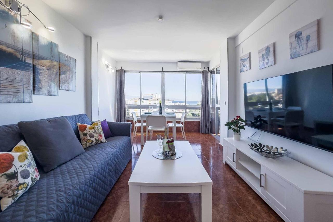 Apartamento Acogedor, Terraza, Piscina Y Mar Бенальмадена Экстерьер фото